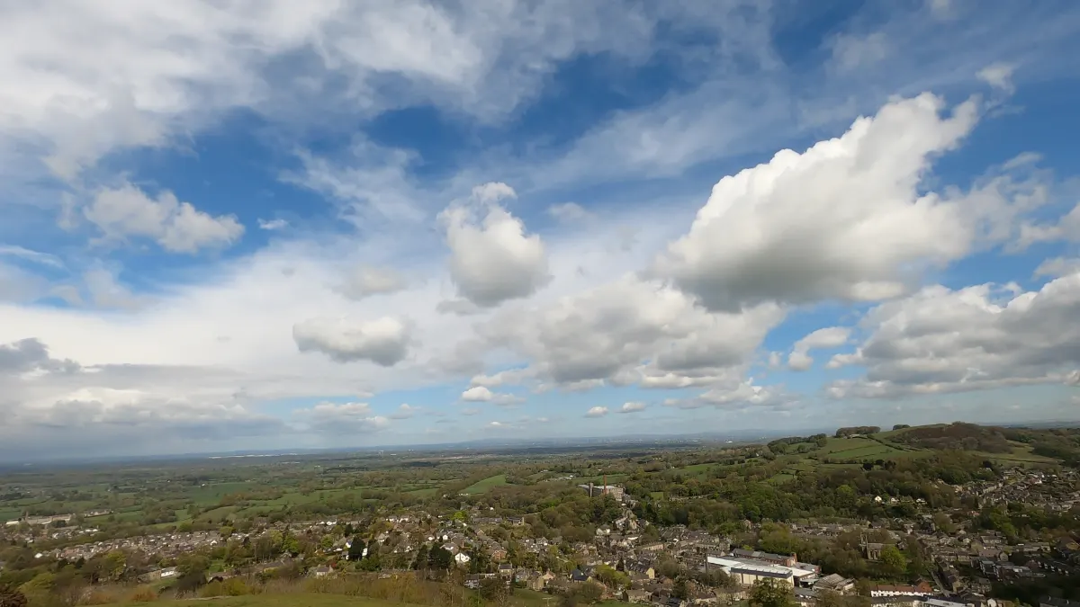 On the Bollington, White Nancy and Kerridge Hill route