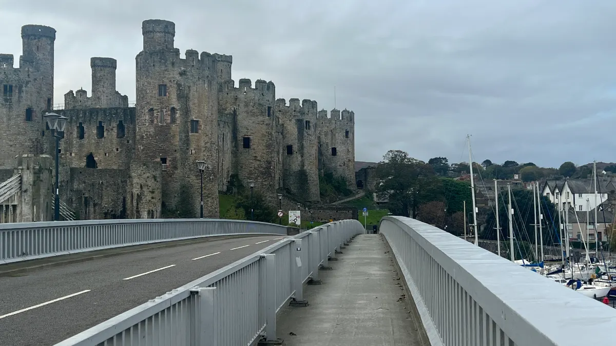 On the Llandudno to Llanfairfechan via Conwy route