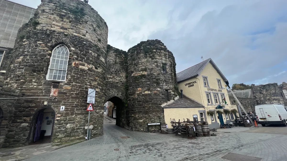 On the Llandudno to Llanfairfechan via Conwy route