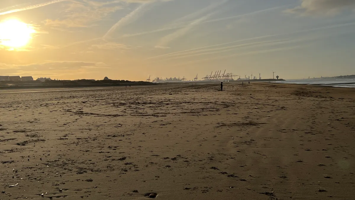 On the Crosby to Formby: Another Place and the Sefton Coast route
