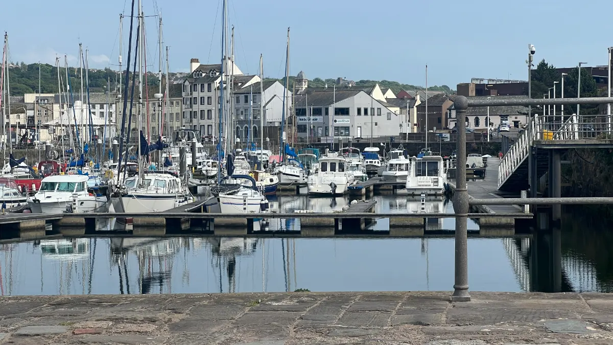 On the Whitehaven Harbour Stroll route